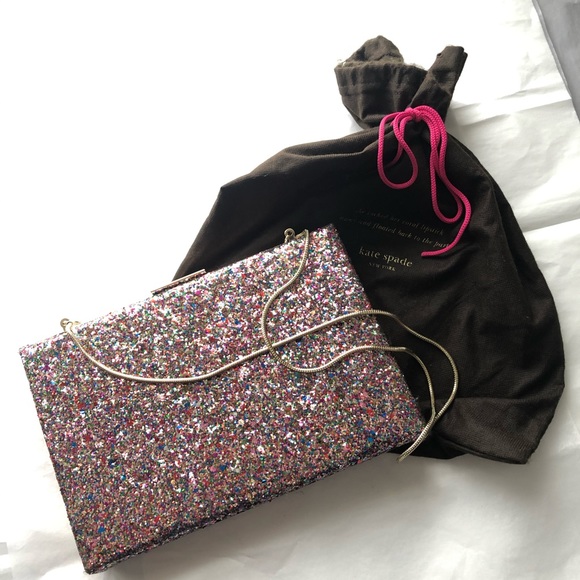 kate spade Handbags - RARE Kate Spade Glitter Square Handbag